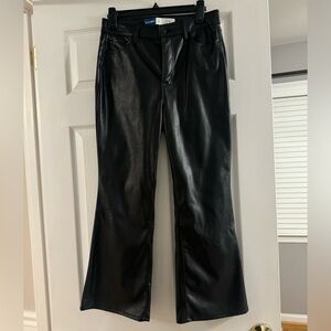 Old navy faux leather pants